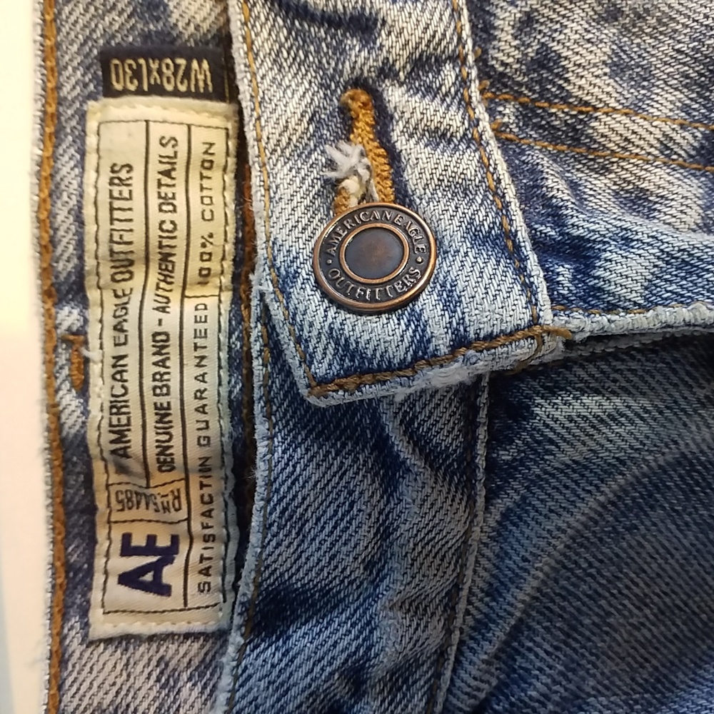AMERICAN EAGLE DENIM JEANS 28 X 30 - Picture 4 of 9